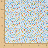 Popeline de Algodão Grama Azul - Ribes y Casals