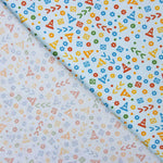 Popeline de Algodão Grama Azul - Ribes y Casals