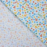 Popeline de Algodão Grama Azul - Ribes y Casals