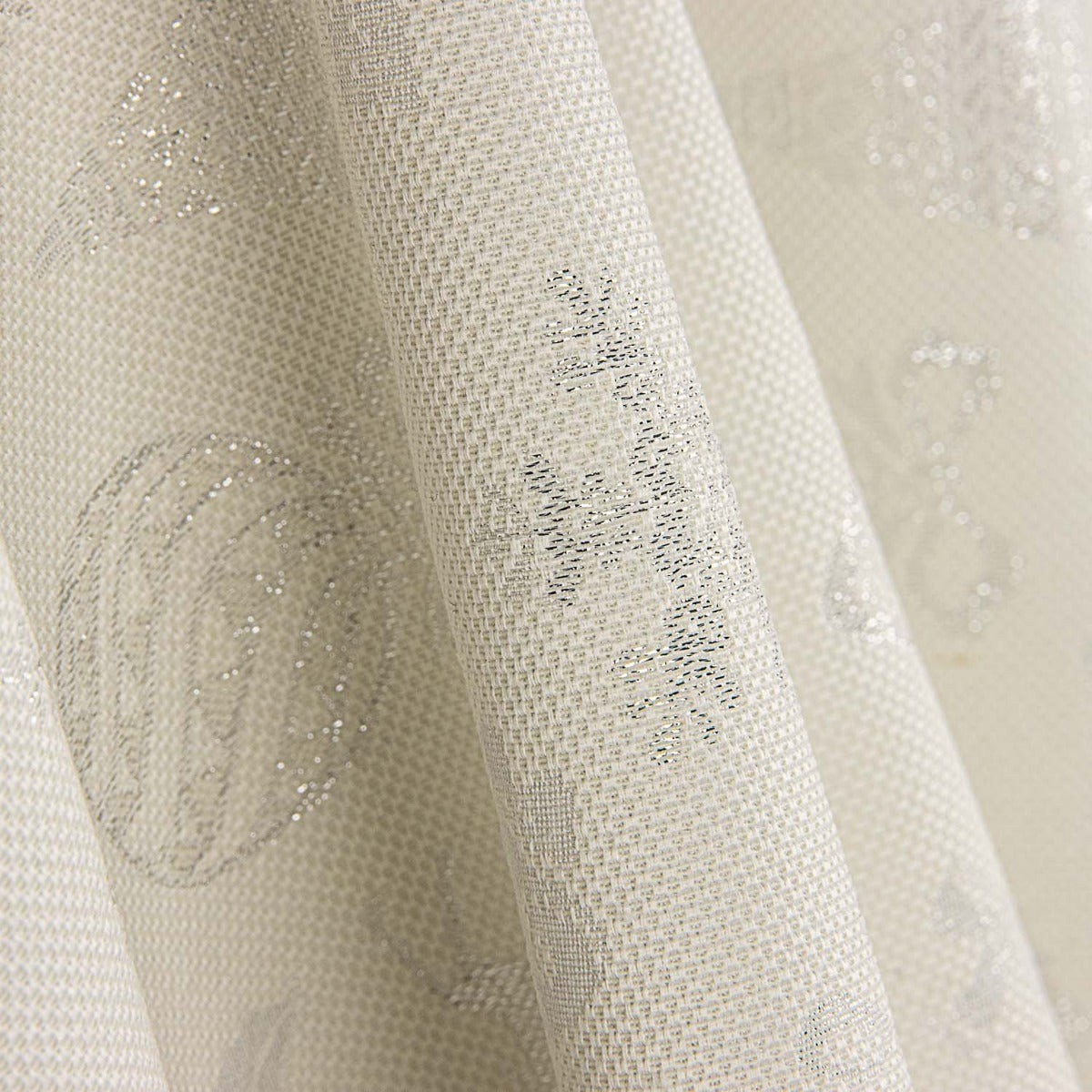 Loneta Natal Lurex Prata - Ribes y Casals