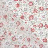 Popeline de algodão floral coral Sketch - Ribes y Casals