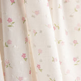 Popeline de algodão mini floral rosa - Ribes y Casals