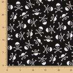 Algodão Piratas Preto - Ribes y Casals