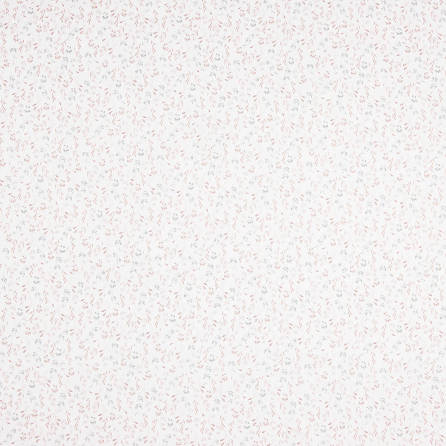 Popeline de algodão Ramitas Nude - Ribes y Casals