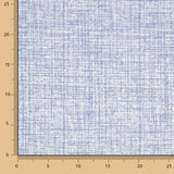 Popeline de algodão efeito linho azul - Ribes y Casals