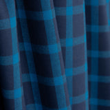 Viyela Algodão Quadros Azuis - Ribes y Casals