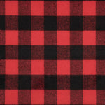 Mouflon Xadrez Vermelho e Preto - Ribes y Casals