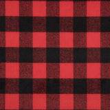 Mouflon Xadrez Vermelho e Preto - Ribes y Casals