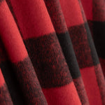 Mouflon Xadrez Vermelho e Preto - Ribes y Casals