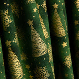 Popeline Natal Verde Abeto - Ribes y Casals