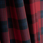 Viyela Algodão Quadros Vermelho - Preto - Ribes y Casals