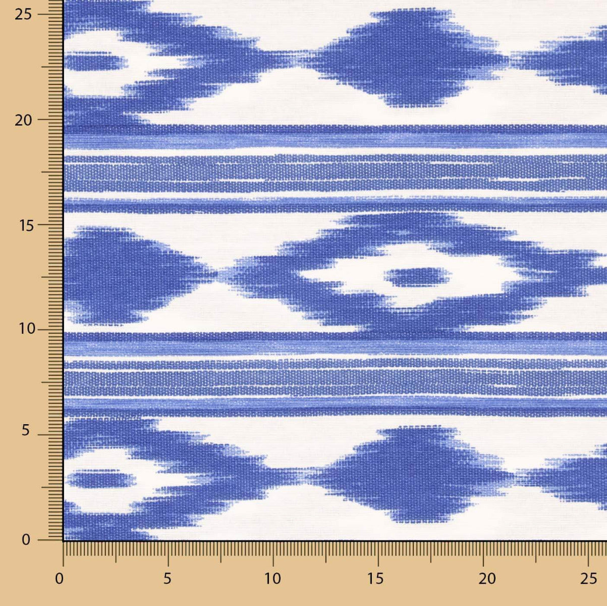 Lona Estampada Mallorquina Azul - Ribes y Casals