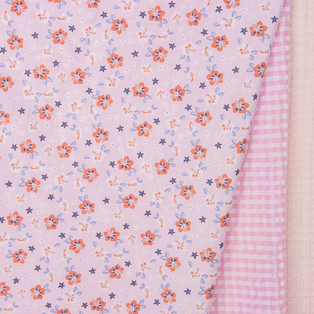 Algodão Holidays Rosa - Ribes y Casals