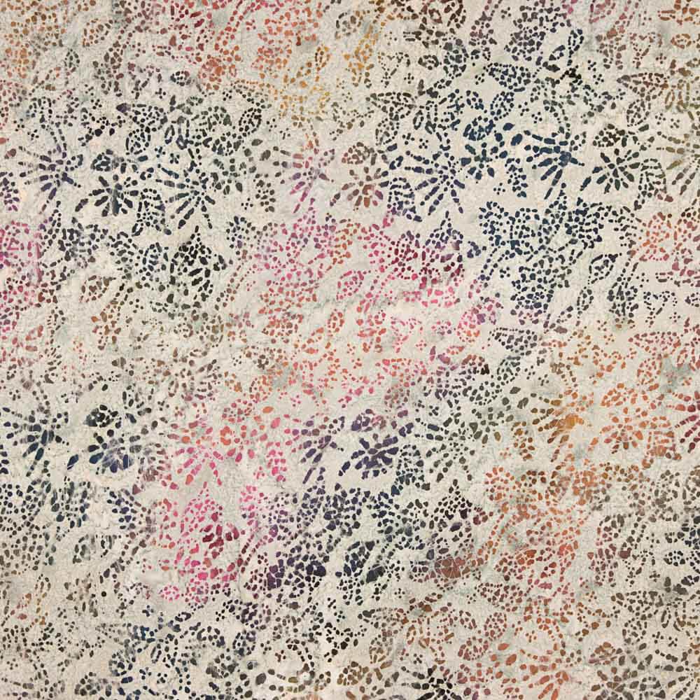 Popeline Batik Mobaye Cinzento - Ribes y Casals