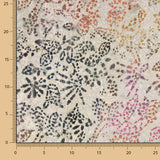 Popeline Batik Mobaye Cinzento - Ribes y Casals