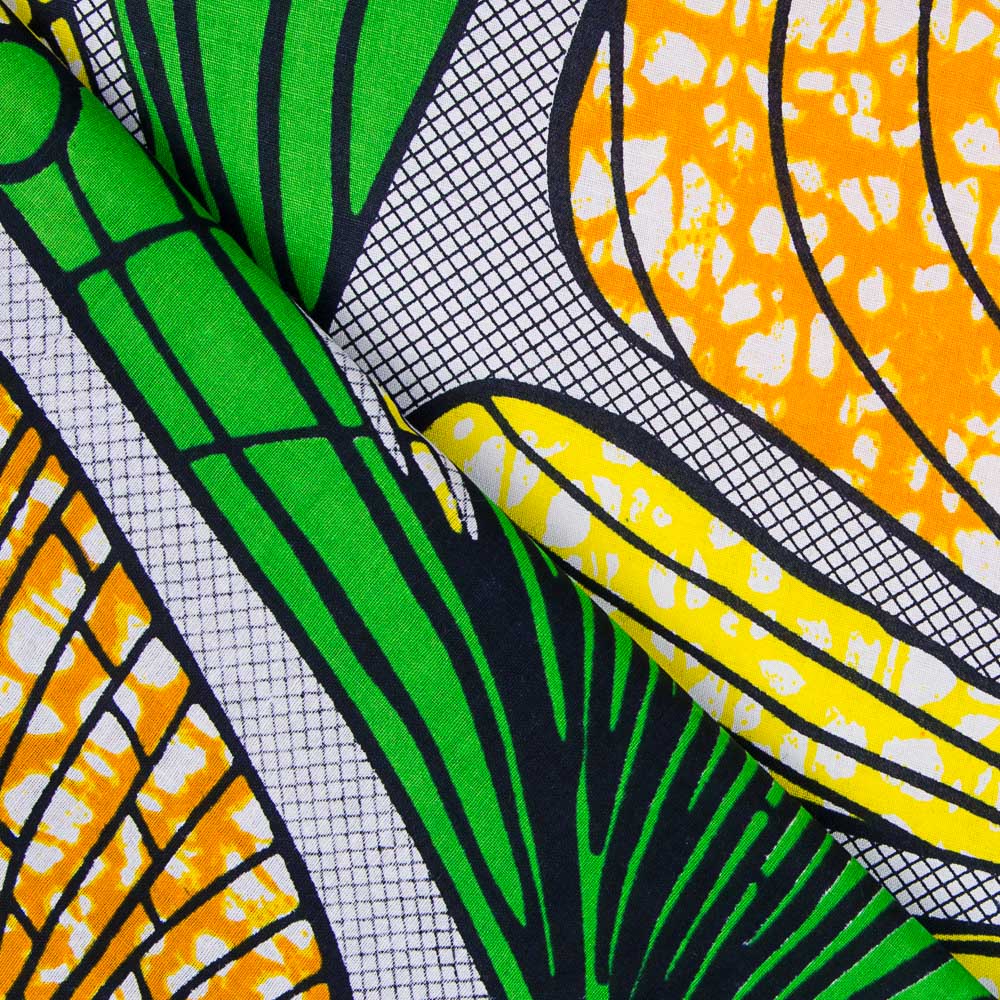 Tecido Wax Africana Abidemi - Ribes y Casals