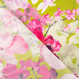 Cetim Estampado Sweet Rosa-Lima - Ribes y Casals