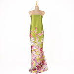 Cetim Estampado Sweet Rosa-Lima - Ribes y Casals