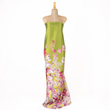 Cetim Estampado Sweet Rosa-Lima - Ribes y Casals