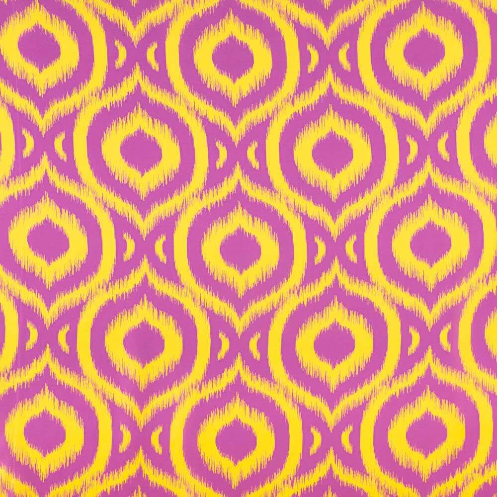 Cetim Estampado Checker Geo Lilás - Ribes y Casals