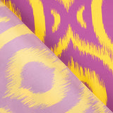 Cetim Estampado Checker Geo Lilás - Ribes y Casals