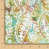 Popeline Batik Yaoundé Verde - Ribes y Casals