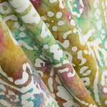 Popeline Batik Yaoundé Verde - Ribes y Casals