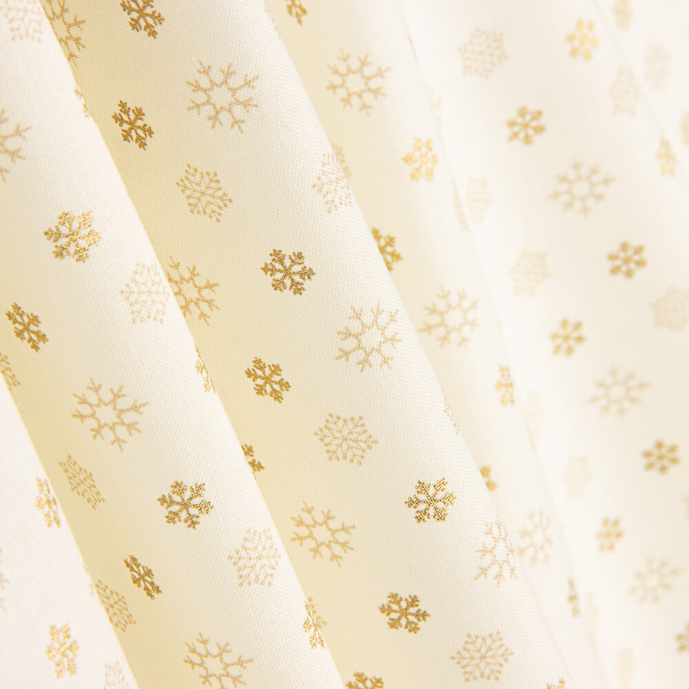 Popeline Algodão Polaris Mini Cru - Ribes y Casals