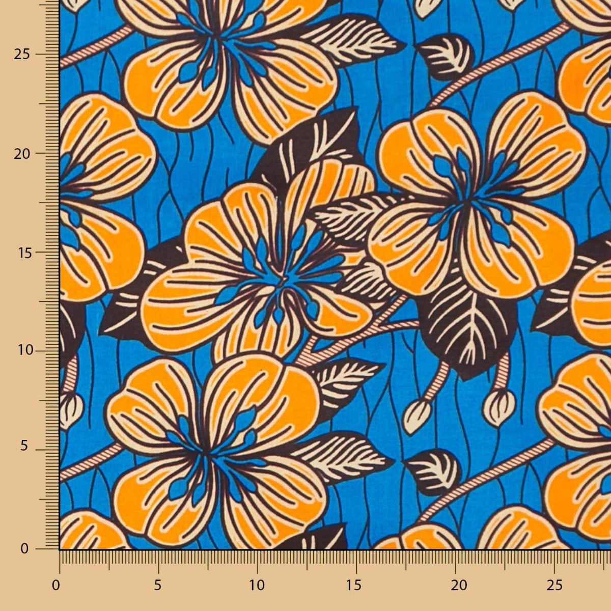 Tecido Wax Ashanti - Ribes y Casals