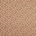 Popeline Algodão Poinsettias Vermelho - Ribes y Casals