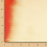 Retal Satén Poliéster Degradé Fresa 100x140 cm - Ribes y Casals