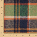 Mouflon Xadrez Verde, Laranja e Marinho - Ribes y Casals