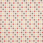 Popline Algodão Noel Star Geo Cru - Ribes y Casals