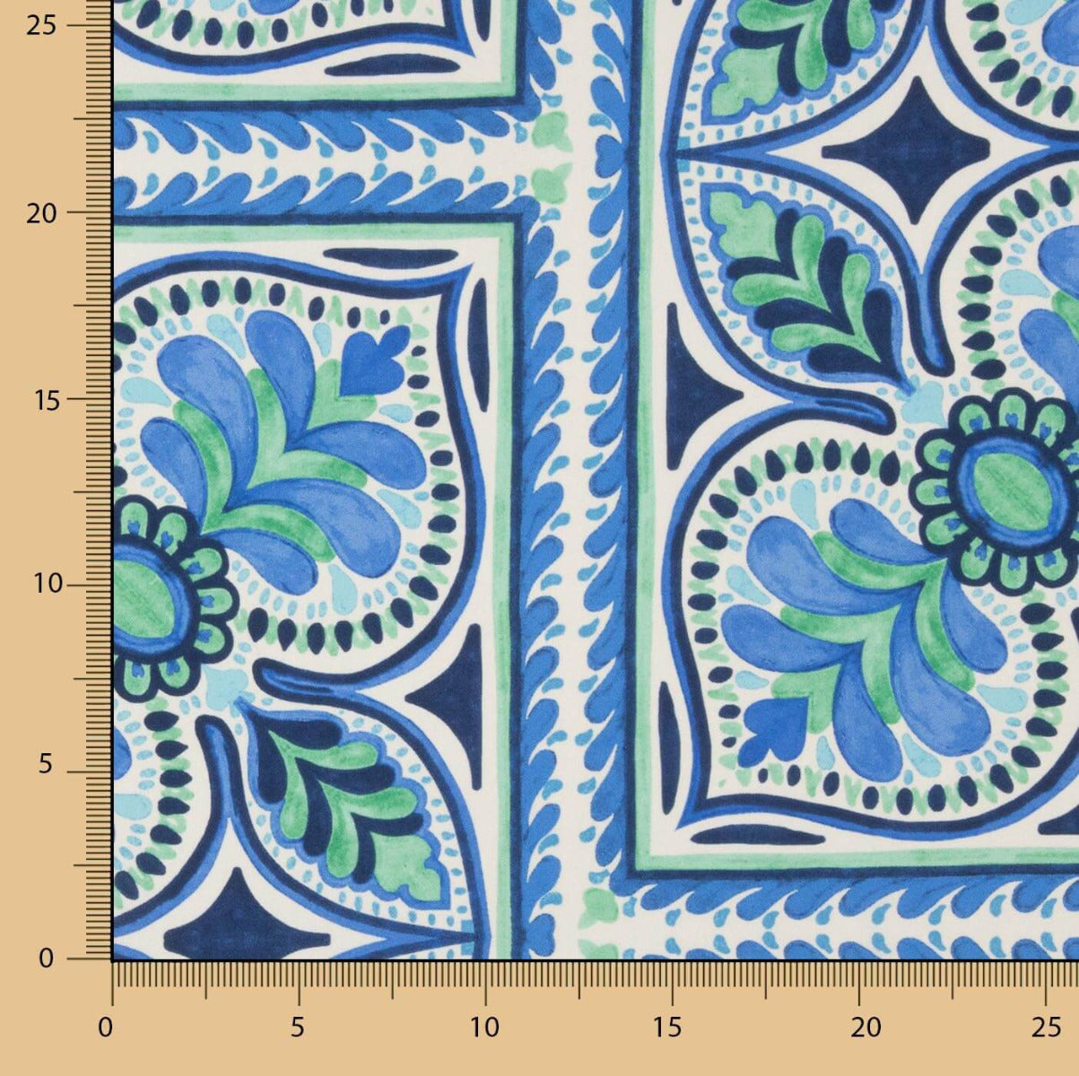 Cetim Poliéster Azul Viena - Ribes y Casals