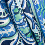 Cetim Poliéster Azul Viena - Ribes y Casals