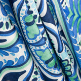 Cetim Poliéster Azul Viena - Ribes y Casals