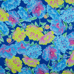 Cetim Poliéster Azul Lima - Ribes y Casals