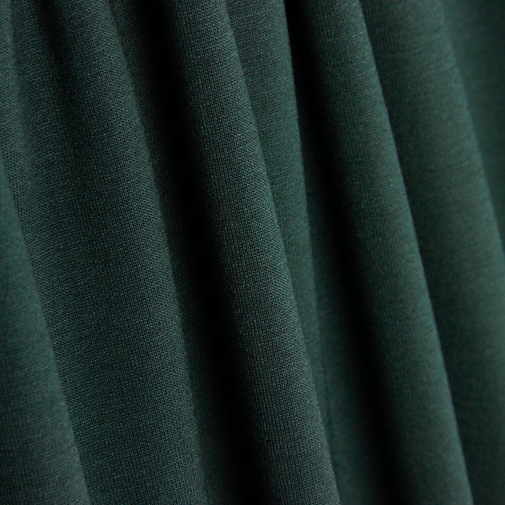 Malha Viscose Verde Garrafa - Ribes y Casals