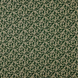 Popeline Natal Folhas Verdes - Ribes y Casals