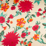 Cetim Estampado Spring Buttermilk - Ribes y Casals