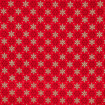 Popeline Algodão Polaris Vermelho - Ribes y Casals