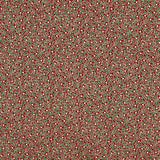 Popeline Algodão Holly Christmas Vermelho - Ribes y Casals