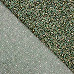 Popeline Algodão Natal Holly Verde - Ribes y Casals