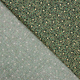 Popeline Algodão Natal Holly Verde - Ribes y Casals