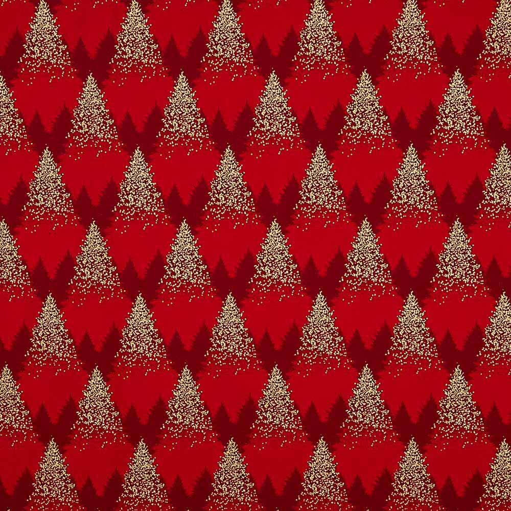 Popeline Algodão Abeto Vermelho - Ribes y Casals