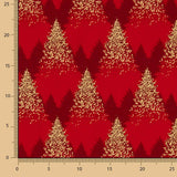 Popeline Algodão Abeto Vermelho - Ribes y Casals