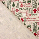 Popeline Natal Hou Cru - Ribes y Casals