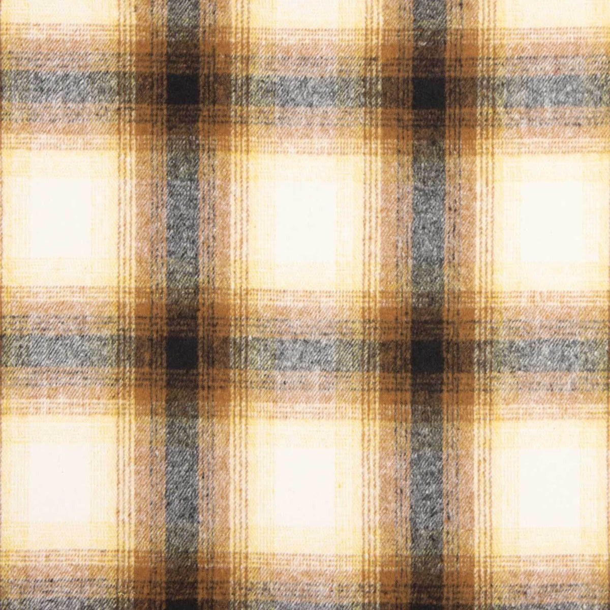 Mouflon Xadrez Cru, Mostarda e Cinza - Ribes y Casals