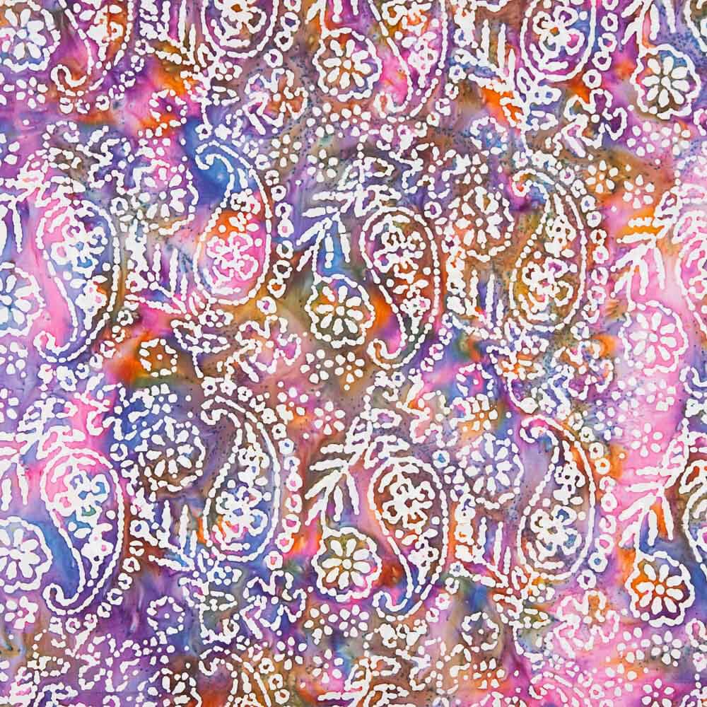 Popeline Batik Yaoundé Rosa - Ribes y Casals