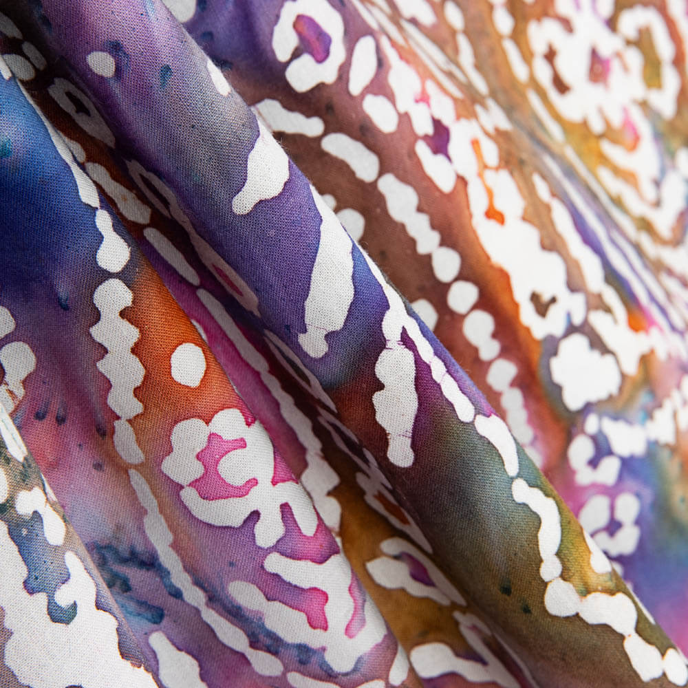 Popeline Batik Yaoundé Rosa - Ribes y Casals